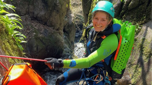 Dollar: Entdecken Sie Canyoning in der Nähe von Edinburgh