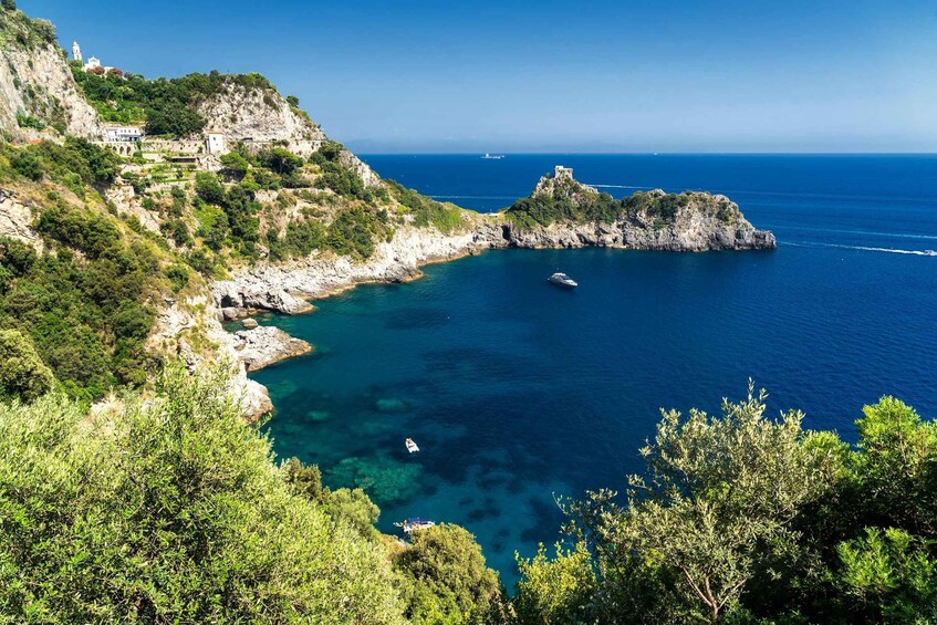 Picture 3 for Activity From Positano: Amalfi Coast Boat Tour with Swimming Stop
