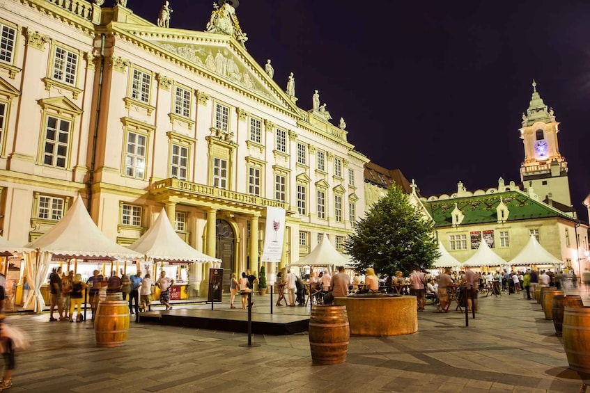 Picture 4 for Activity Bratislava: Guided Walking Tour at Night with Old Town