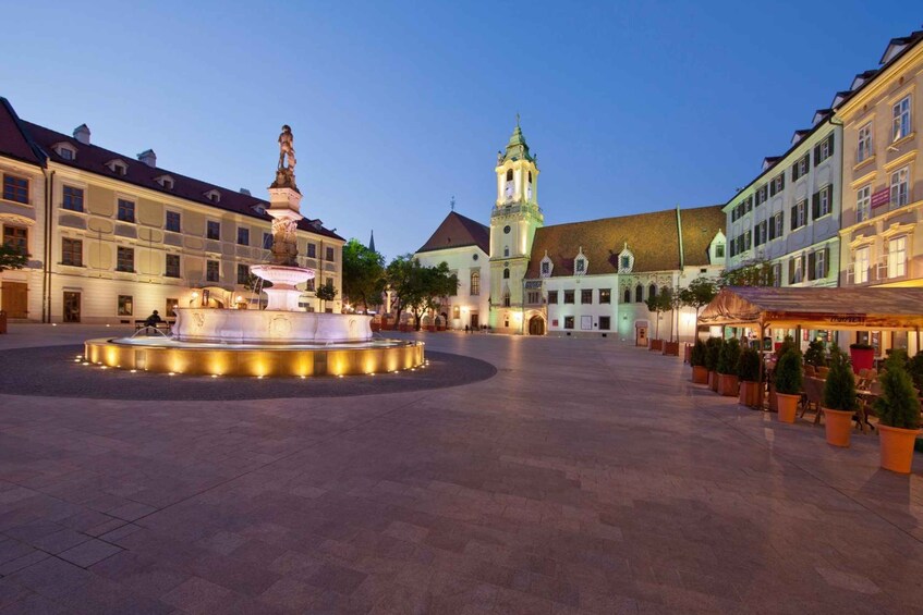 Picture 3 for Activity Bratislava: Guided Walking Tour at Night with Old Town