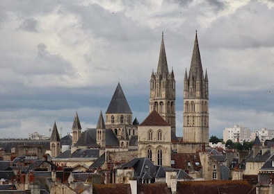 Caen: Privéwandeling met gids