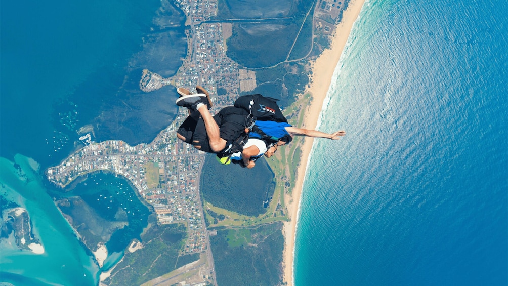 Picture 4 for Activity Newcastle: Tandem Beach Skydive with Optional Transfers