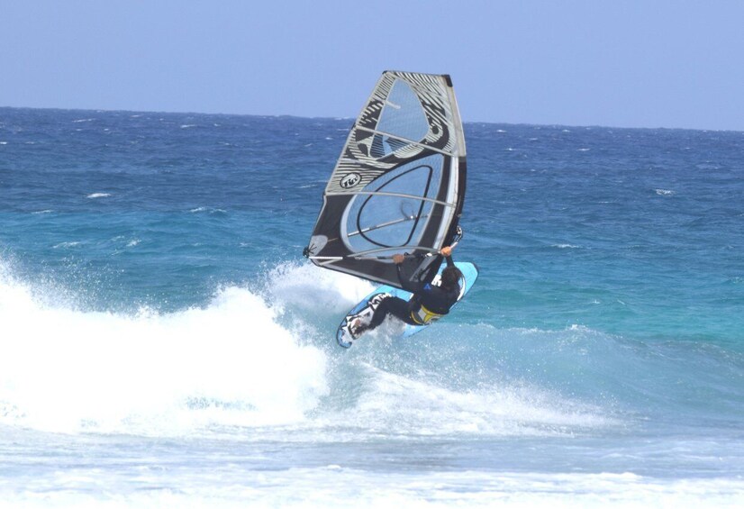 Picture 1 for Activity From Corralejo: Small Group Windsurfing Class in El Cotillo