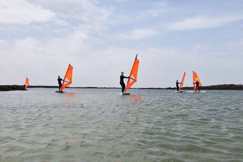 Picture 3 for Activity From Corralejo: Small Group Windsurfing Class in El Cotillo