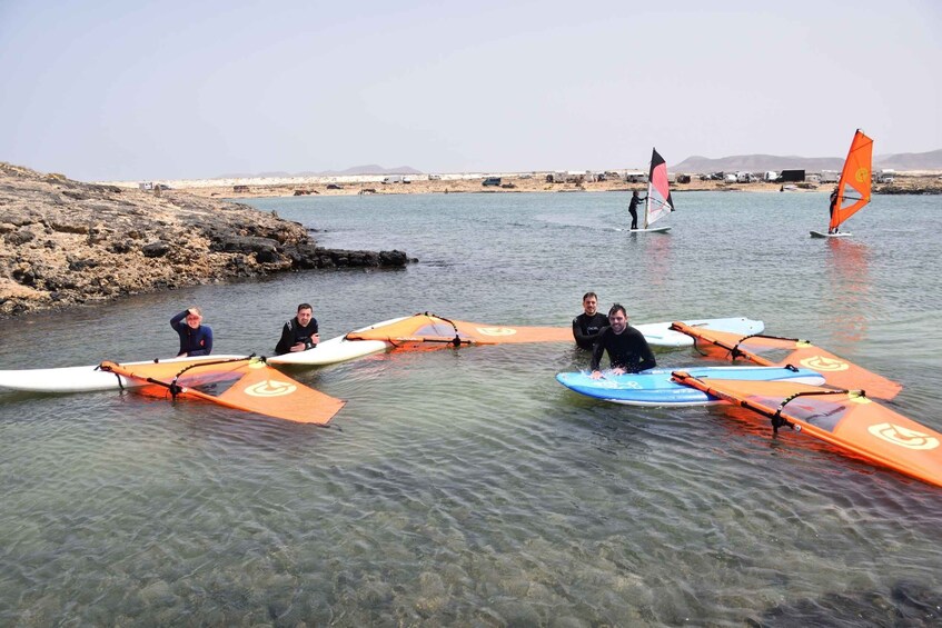 Picture 6 for Activity From Corralejo: Small Group Windsurfing Class in El Cotillo