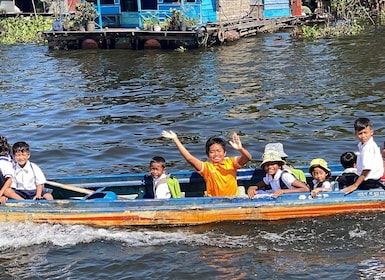 Tonle sap, Kompong Phluk (flydende landsby)