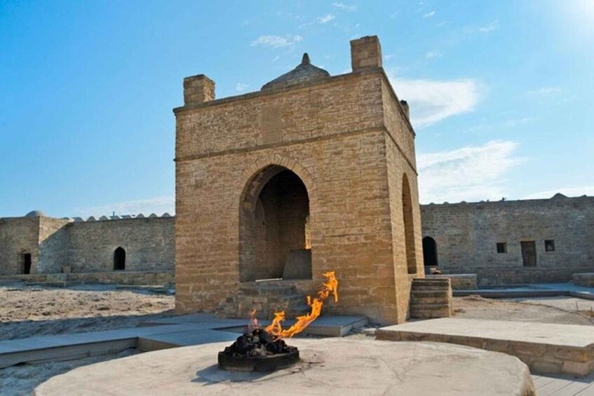 Picture 5 for Activity Baku: Gobustan, Mud Volcanoes, Burning Mount, & Fire Temple