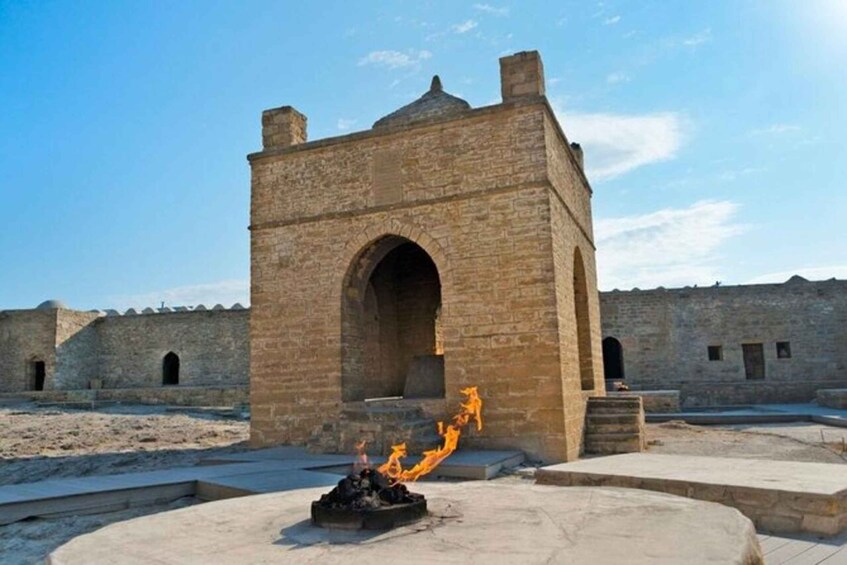 Picture 5 for Activity Baku: Gobustan, Mud Volcanoes, Burning Mount, & Fire Temple