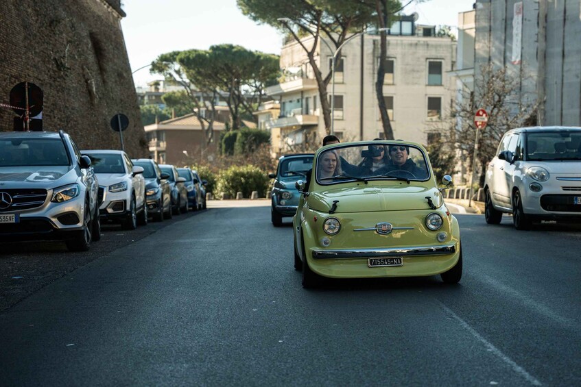 Picture 6 for Activity Rome: Vintage Fiat 500 Cabriolet Private City Tour