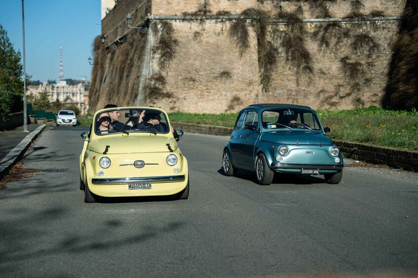 Picture 4 for Activity Rome: Vintage Fiat 500 Cabriolet Private City Tour