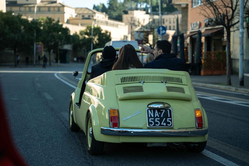 Picture 7 for Activity Rome: Vintage Fiat 500 Cabriolet Private City Tour