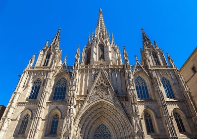 バルセロナ大聖堂チケット、ガイドツアー、VR体験