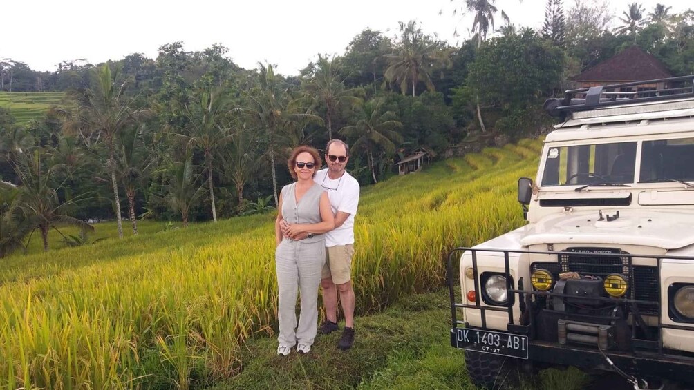 Picture 2 for Activity Land Rover Jeep 4x4 tour Kintamani & Ubud Swing