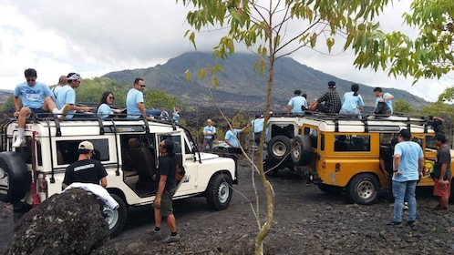 Experience Land Rover Jeep Tour Kintamani & Ubud Swing