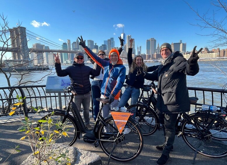 Broadway Bike Tour with Authentic Dutch Bikes!