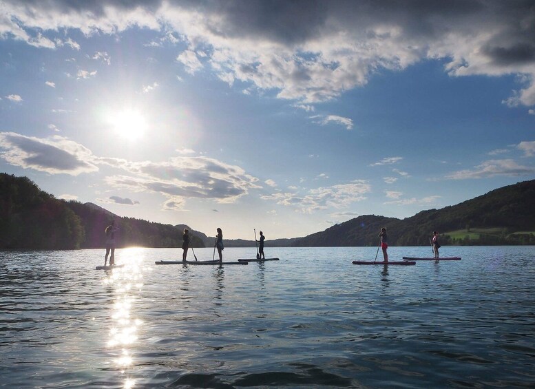 Mondsee: Stand-Up Paddle Board Rental and Instruction
