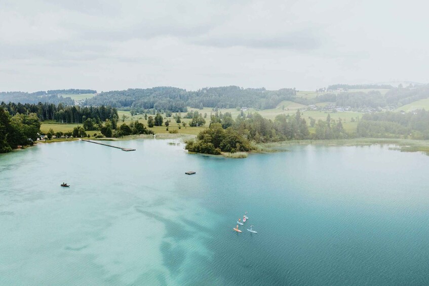 Picture 3 for Activity Mondsee: Stand-Up Paddle Board Rental and Instruction