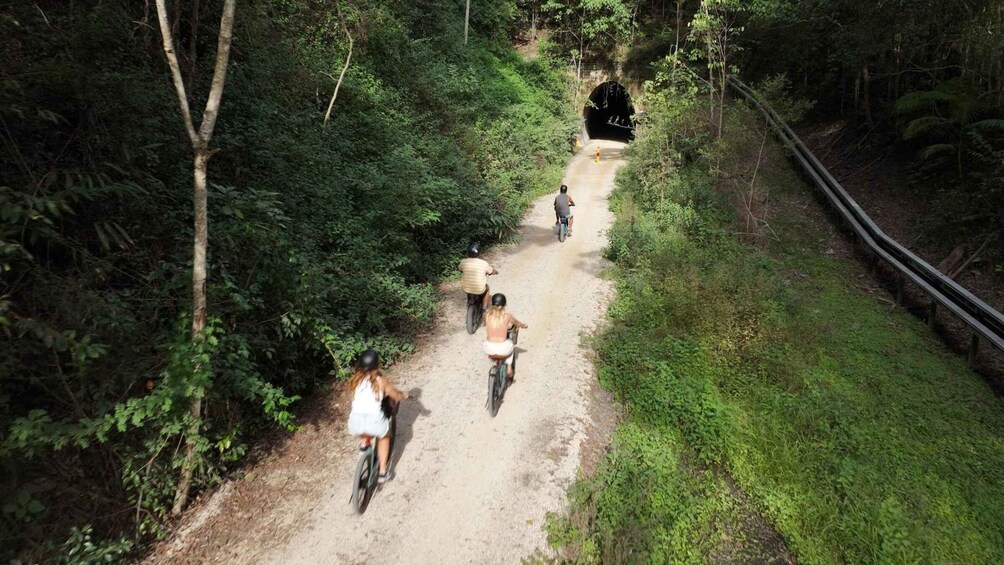 Northern Rivers Rail Trail E-Bike Hire w Shuttle from Byron