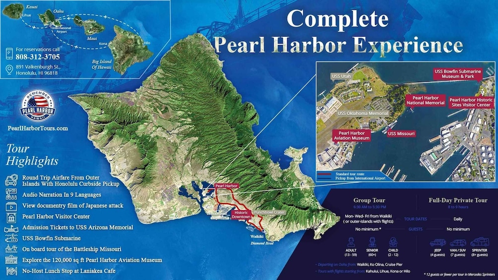 Picture 1 for Activity Oahu: The Complete Pearl Harbor