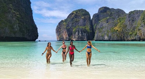 Fra Koh Lanta: Dagstur til Phi Phi med privat longtail-tur