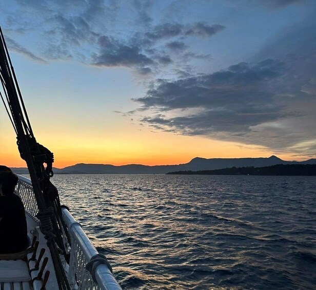 Picture 3 for Activity Corfu: Sunset Cruise on Classic Boat with Cocktails & Snacks