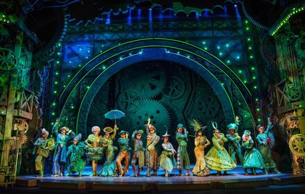 London: Wicked the Musical Show Ticket und Abendessen