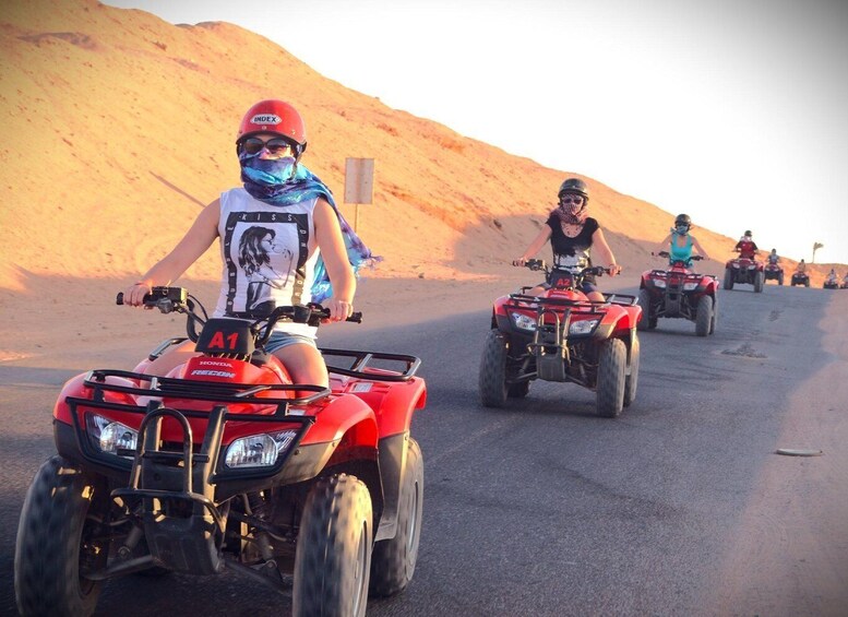 Picture 2 for Activity Hurghada: VIP Quad, Sea, Camel, Safari, Stargazing & Dinner