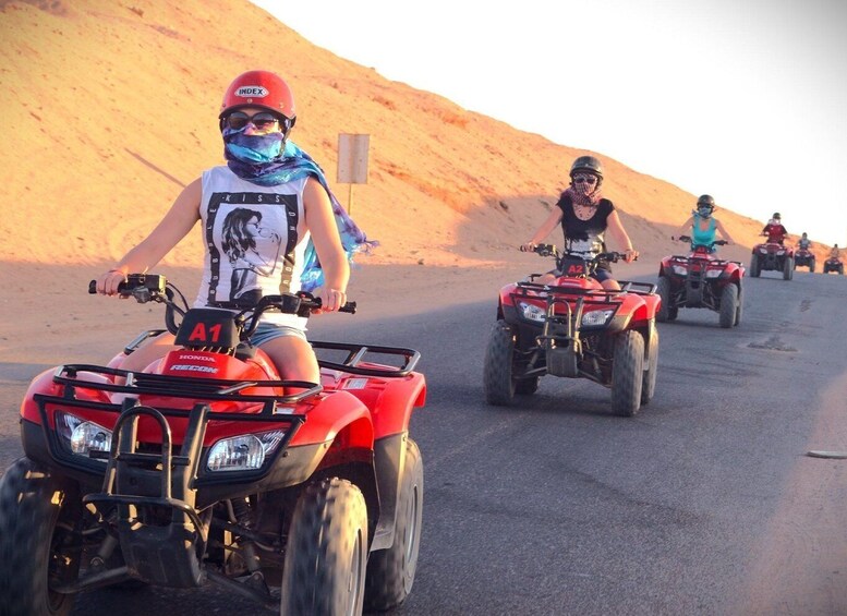 Picture 2 for Activity Hurghada: VIP Quad, Sea, Camel, Safari, Stargazing & Dinner