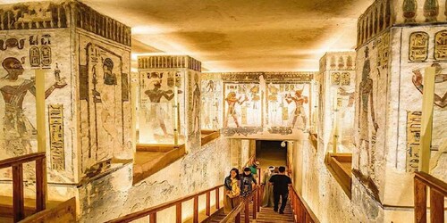 Egipto: tour privado de 11 días, crucero por el Nilo, vuelos, globo