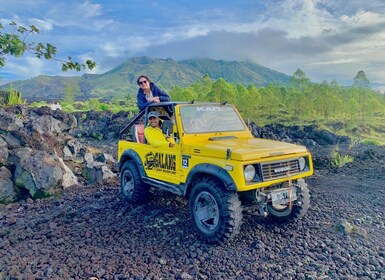 Bali: Mount Batur Sunrise And Water Rafting With Transfer