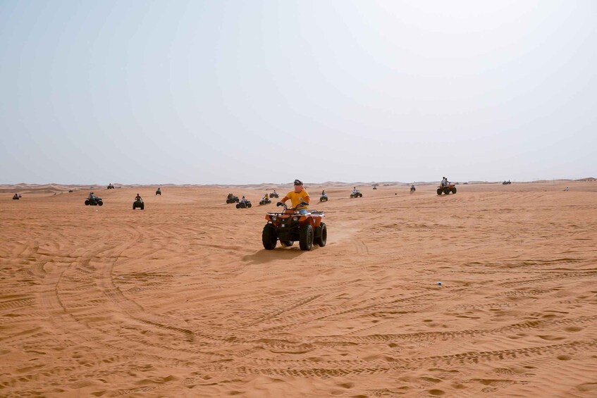 Picture 1 for Activity Doha: Combo Private Tour of Full Desert Safari + ATV Ride.