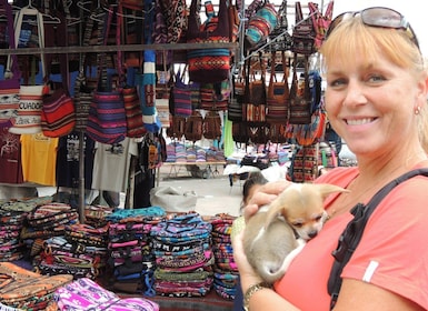 Quito: Otavalo Sightseeing och dagstur till hantverksmarknaden