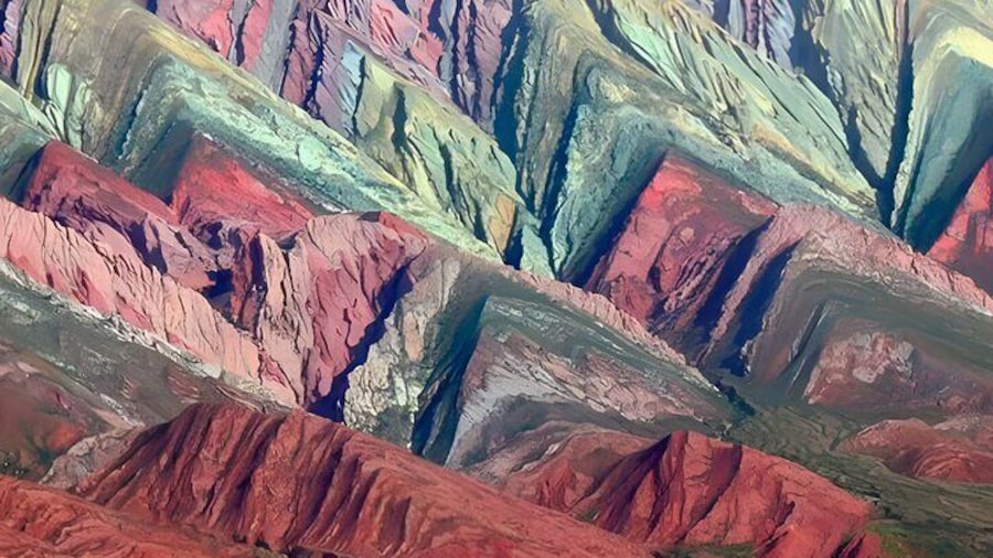 From Jujuy: Serranías del Hornocal and the hill of 14 colors