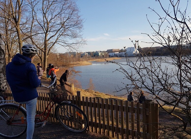 Picture 4 for Activity Helsinki: Bike or E-Bike Tour, BBQ, Sauna, Parks, and Forest