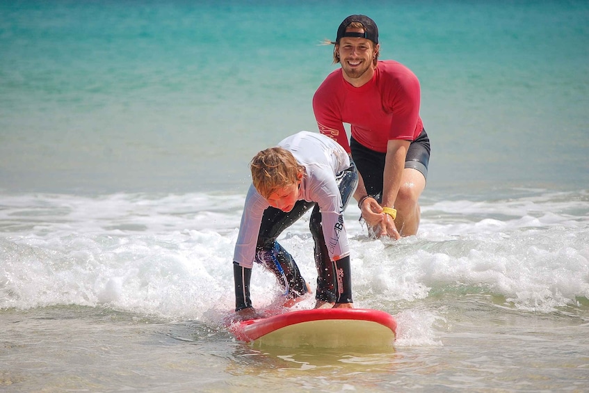 Picture 22 for Activity Kids & family surf course at Fuerteventura's endless beaches