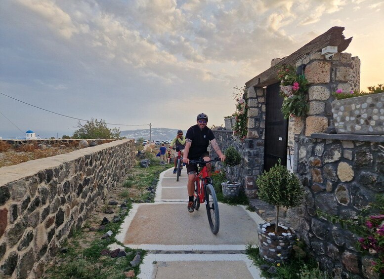 Picture 5 for Activity Santorini: E-Bike Sunset Tour Experience