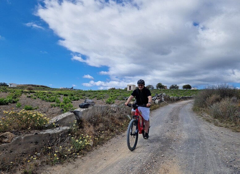 Picture 1 for Activity Santorini: E-Bike Sunset Tour Experience