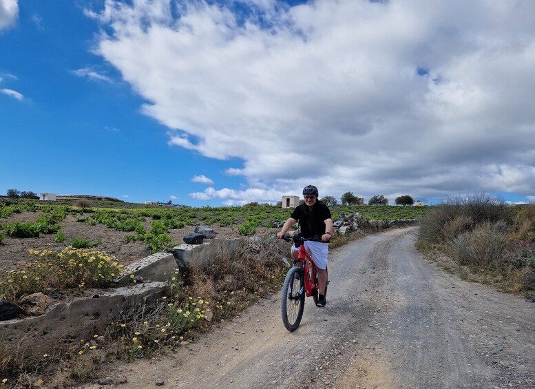 Picture 1 for Activity Santorini: E-Bike Sunset Tour Experience