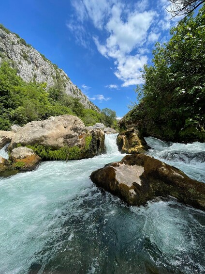 Picture 6 for Activity From Split or Omiš: Rafting, Cliff Jumping, & Cave Exploring