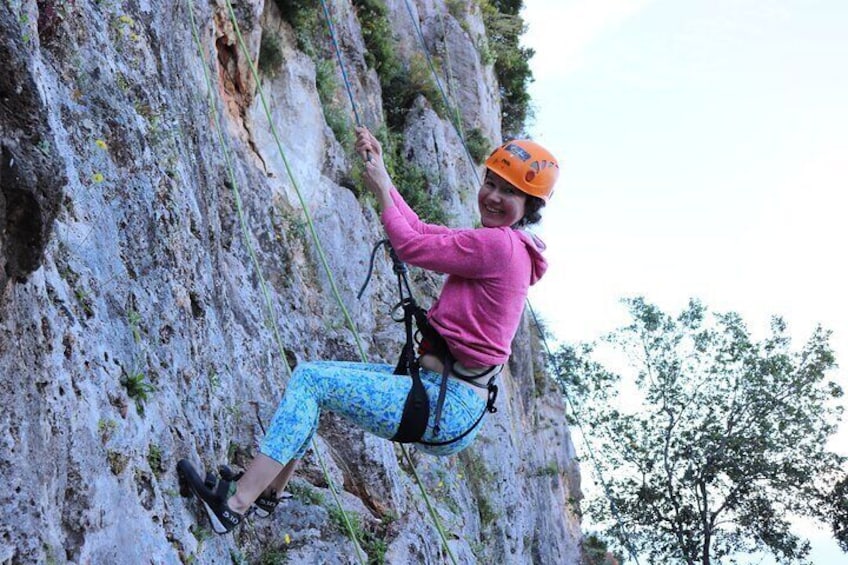 Rock Climbing at Kardamili- West Mani