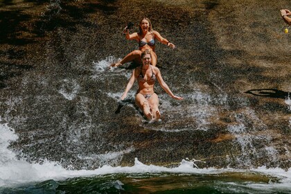 Från Cairns: Splash & Slide vattenfallstur med picknicklunch