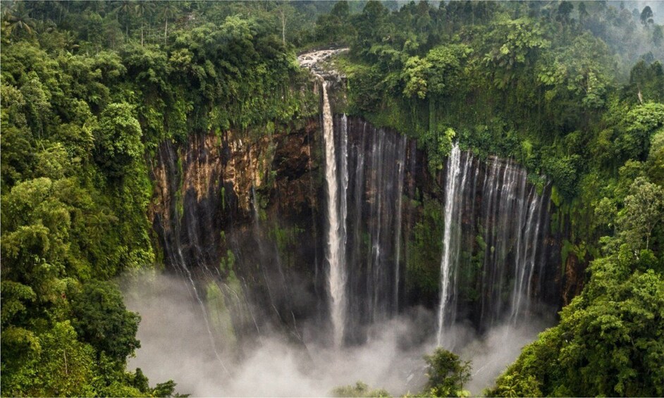 Picture 1 for Activity From Malang or Surabaya: Private Tumpak Sewu Waterfall Tour