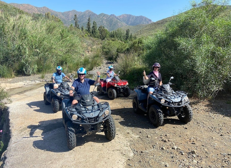 Mijas costa del sol-Quad tour 1 hour 1-seater