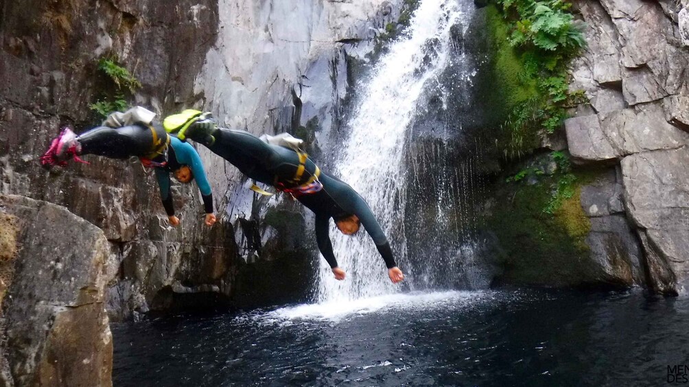 Picture 4 for Activity From Aveiro: Guided Canyoning Tour with Hotel Transfers