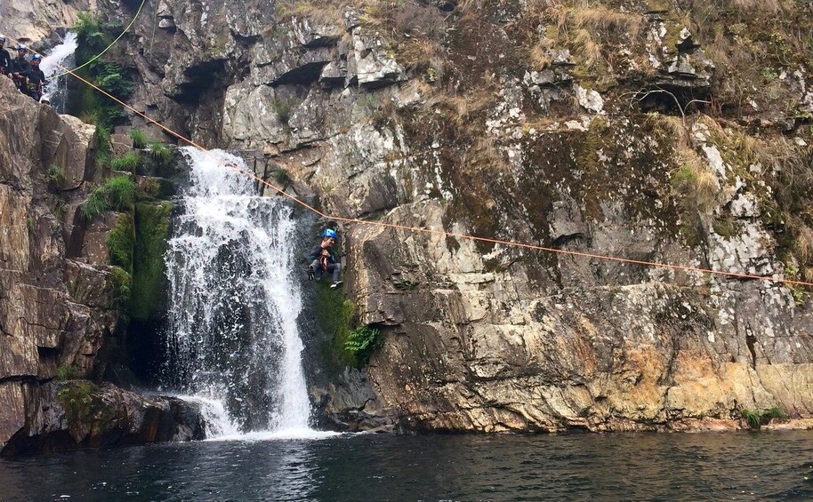 Picture 1 for Activity From Aveiro: Guided Canyoning Tour with Hotel Transfers