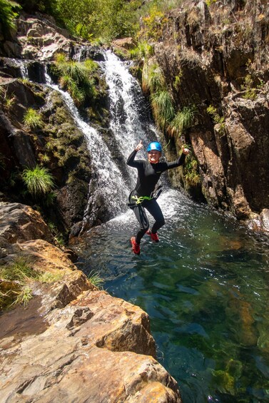 Picture 8 for Activity From Aveiro: Guided Canyoning Tour with Hotel Transfers