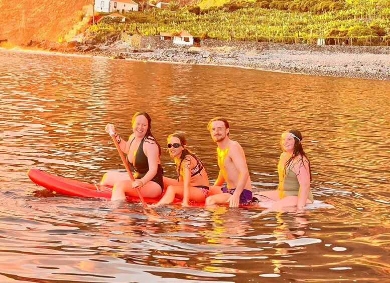 Picture 7 for Activity Funchal: Private Sunset Boat Trip with Snorkeling and Paddle