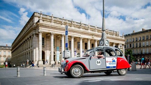 Bordeaux: Privat tur i en Citroën 2CV 45 min