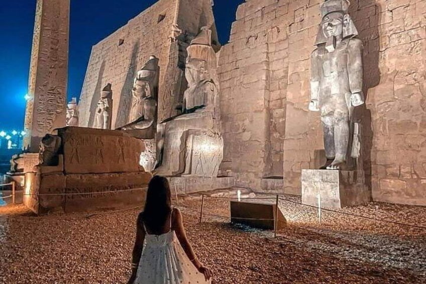 Luxor temple facade