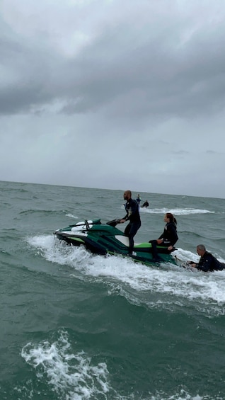 Picture 4 for Activity Nazaré: Experience Big Waves Zone on Jet Ski with Sled